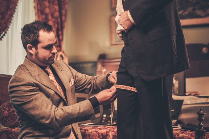 abito su misura preparativi 