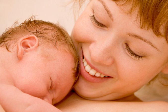 mamma e neonato
