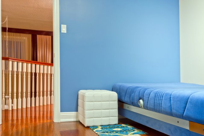 salotto color azzurro