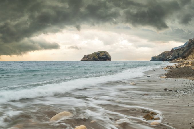 spiaggia tempo meteo pioggia k-way viaggi