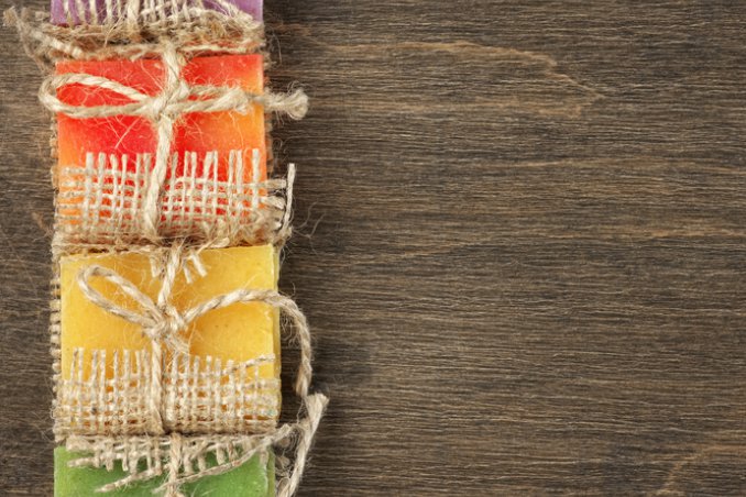 decoupage,  hobby, fai da te, saponetta