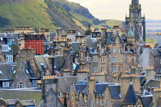 Scozia cornamusa Castelli Edimburgo