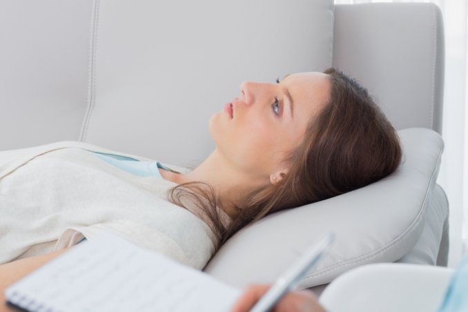 ragazza dal psicologo