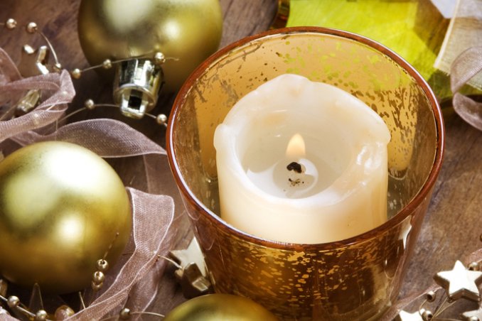 Crea portacandele dorati per Natale Riuso riciclo creativo