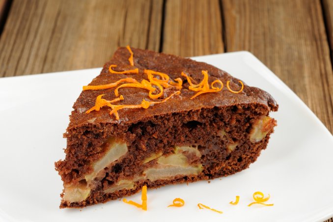 torta mele cioccolato
