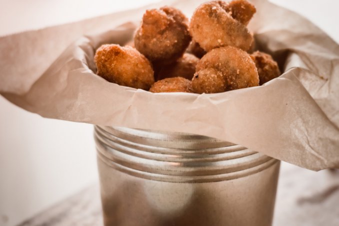 funghi fritti frittura