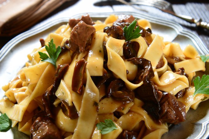 tagliatelle funghi porcini