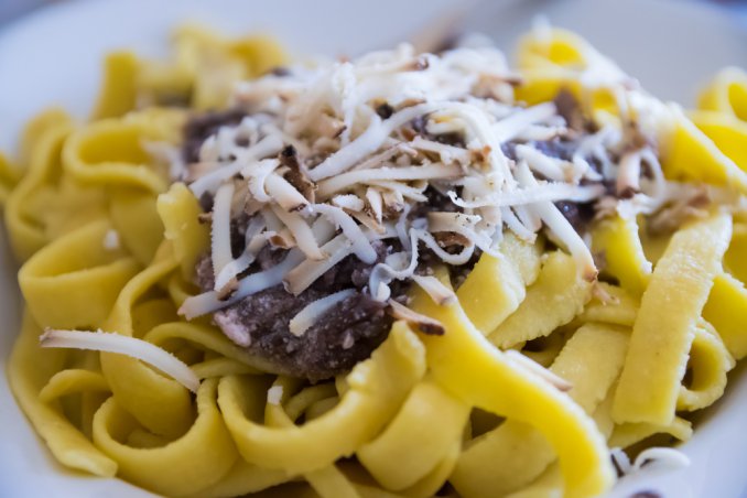 pasta con radicchio