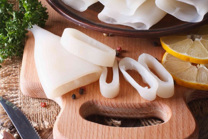 come pulire le seppie