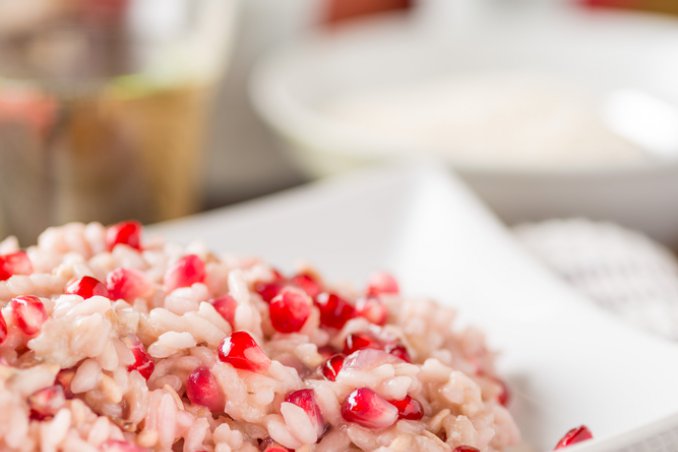 risotto di melagrana