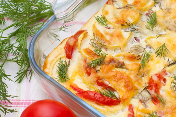 gratin finocchi pomodoro verdure