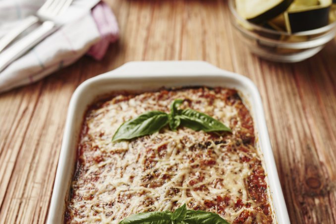 parmigiana zucchine melanzane