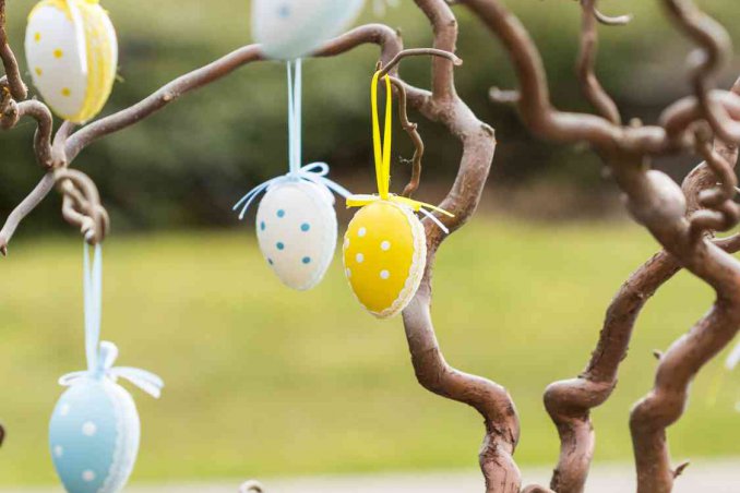 albero di pasqua fai da te