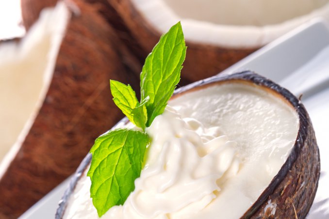 Semifreddo al cocco