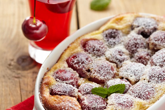 Clafoutis ciliegie ed anice