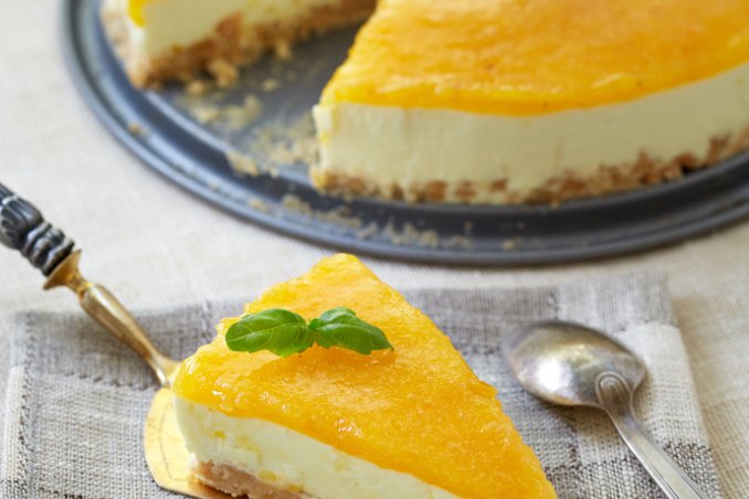 Torta allo yogurt e mascarpone