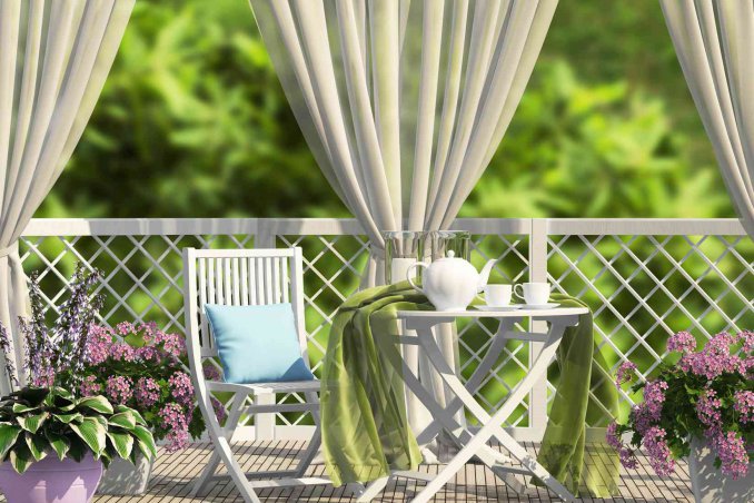 pulire e lavare le tende da sole