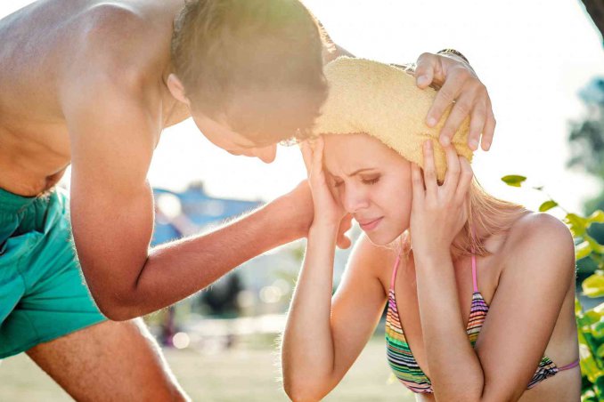 Colpo di calore sintomi e rimedi 