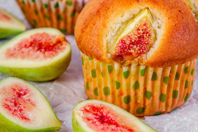 Muffins ai fichi freschi