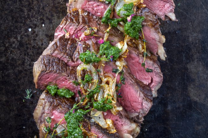 Tagliata di manzo alla rucola