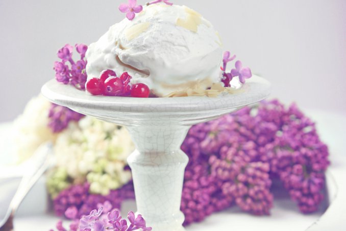 Gelato alla violetta