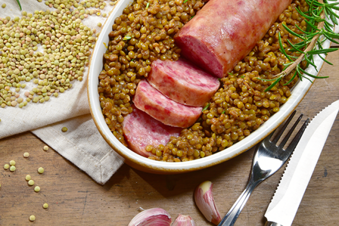 Augurare un anno ricco di benessere e salute con un piatto di lenticchie!