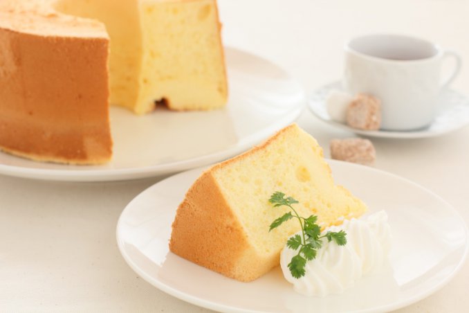 torta, chiffon cake, senza glutine