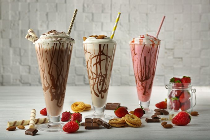 milkshake, ricette estive, dessert gelato