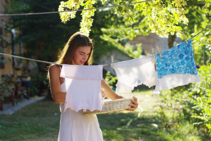 come stendere panni, come stendere bucato