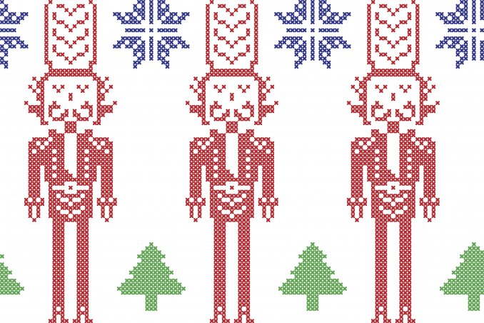 disegni natale punto croce, schemi punto croce natale, disegni punto croce natalizio