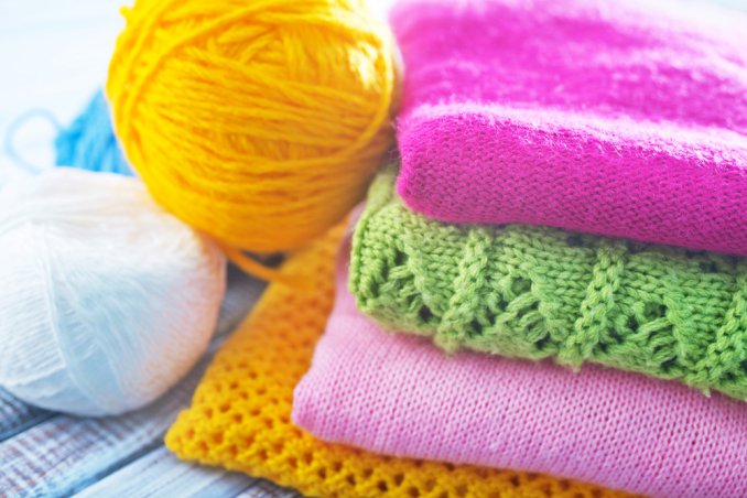 riciclo creativo vestiti, vestiti invernali