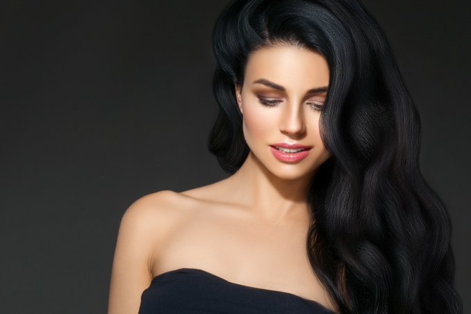 trucco, capelli neri, video tutorial