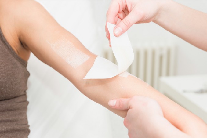 epilazione, braccia, depilare