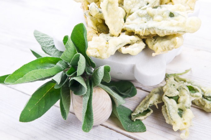 salvia fritta, come farla, ricetta