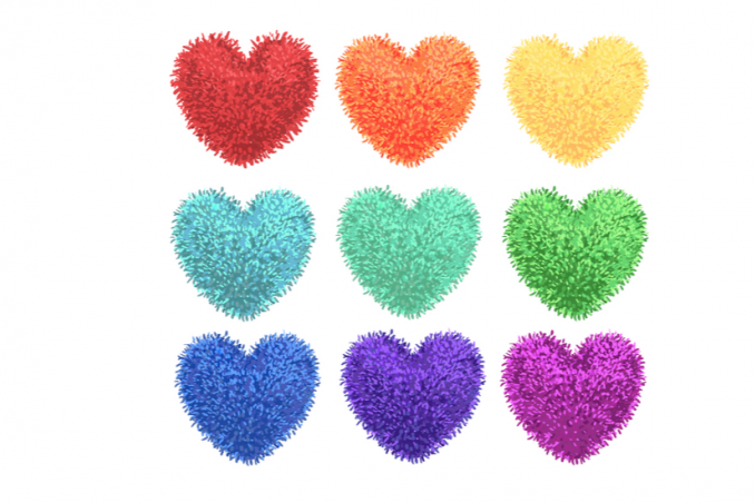 come fare pon pon cuore