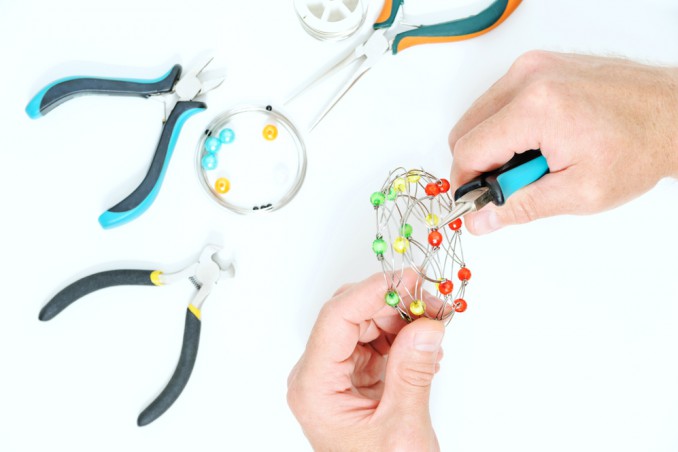 creare con filo metallico