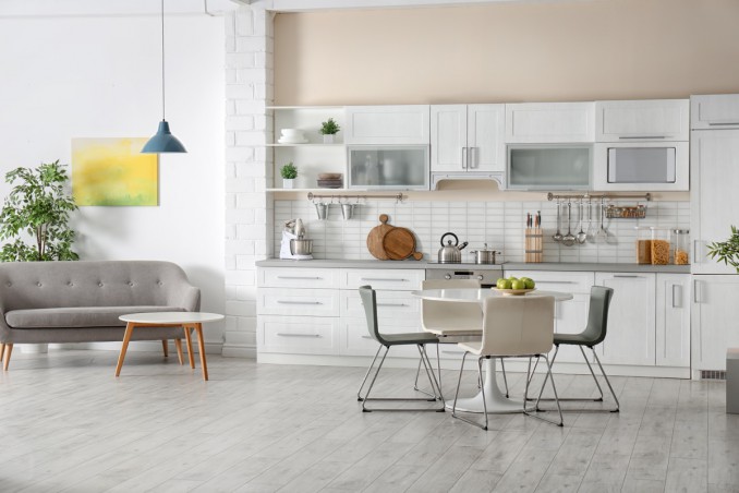 arredamento, soggiorno, cucina