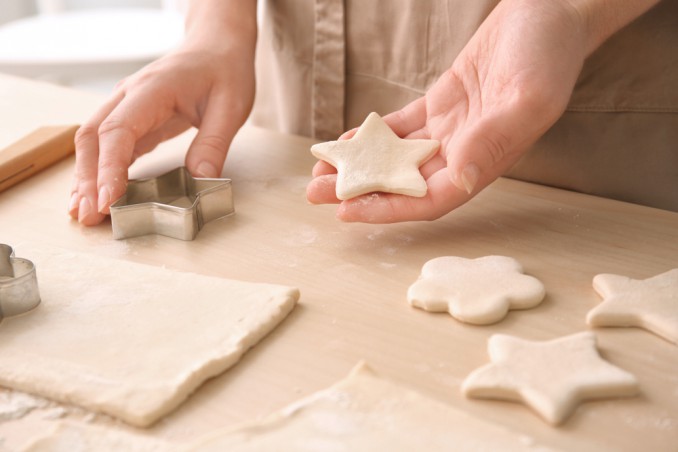 albero natale pasta sfoglia, alberelli pasta sfoglia