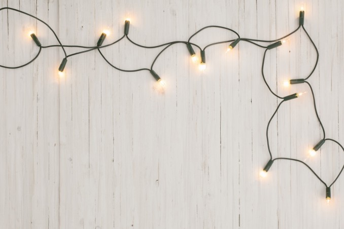 Natale, luci, conservare