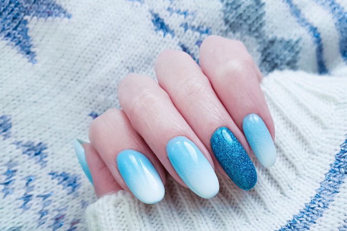 ombre nail art, decorare unghie, video tutorial