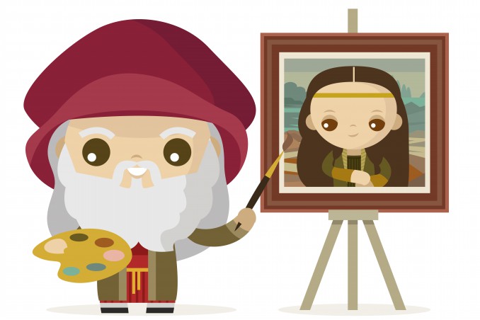 500 anni leonardo da vinci, leonardo da vinci bambini, leonardo da vinci attività