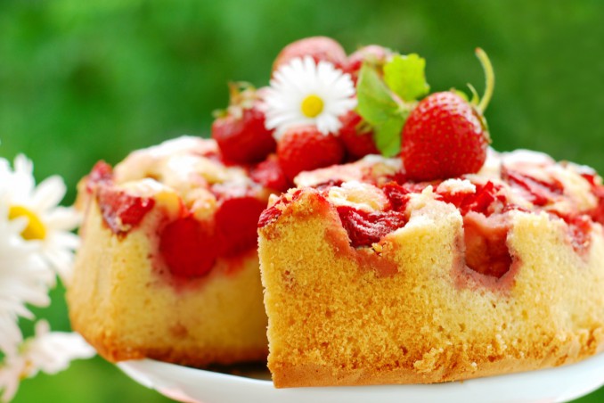 torta di fragole, no uova, ricetta