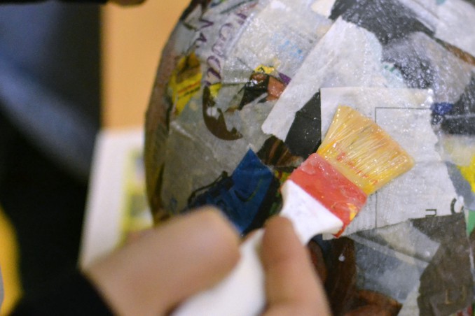 ciotole fai da te, ciotole fatte di carta, ciotole fatte a mano