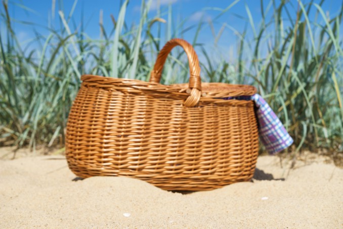 break spiaggia, cibo da spiaggia