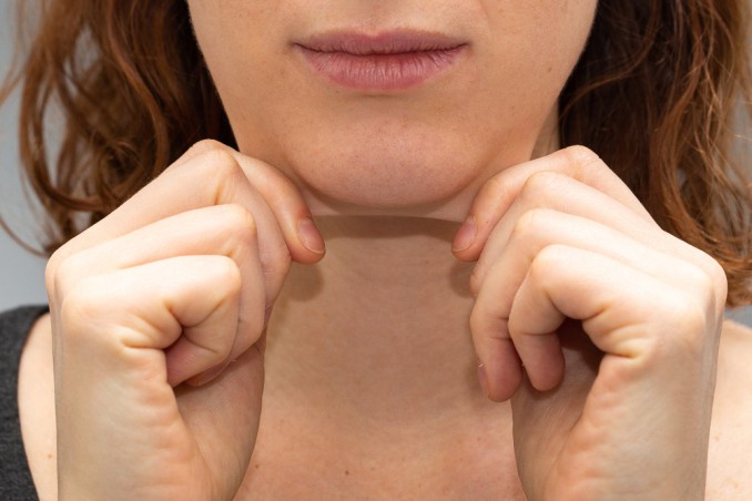 come togliere doppio mento, doppio mento