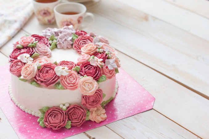 come fare rosa crema burro, rosa crema al burro