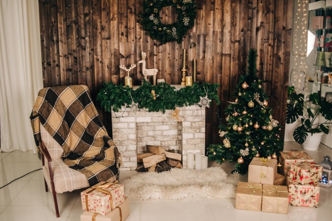 camino finto fai da te, camino finto fai da te cartone, camino finto fai da te natale