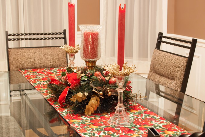 runner natalizi fai da te, runner natale fai da te, runner fatto a mano