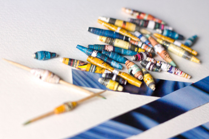 gioielli carta fai da te