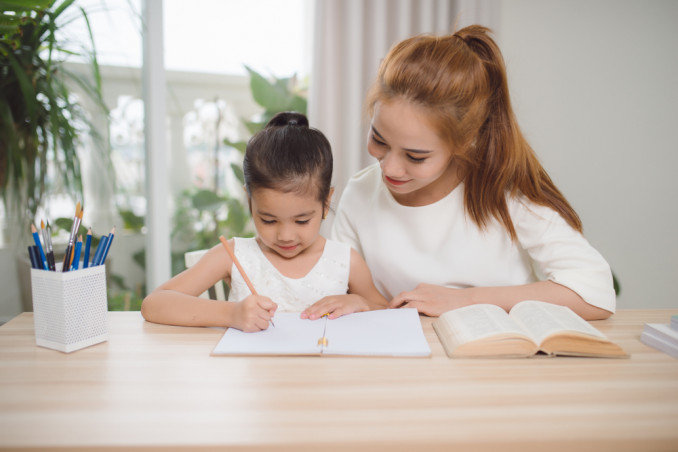 esercizi italiano bambini casa